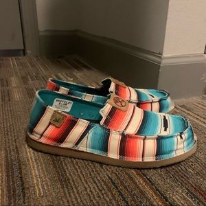 COPY - Women Hooey Sunset Serape Loafer